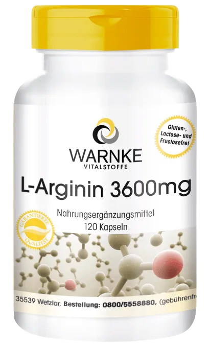 L-Arginine 3600mg 