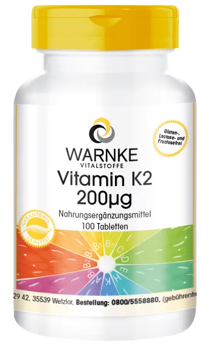 Vitamine K2 200µg  Vitamine K2 200µg