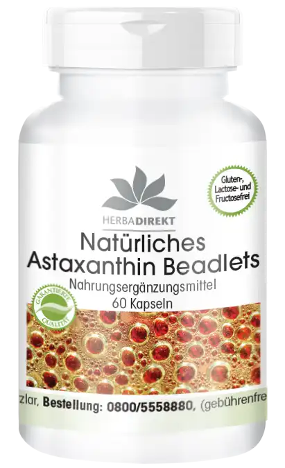 Astaxanthine Beadlets microencapsulés  Astaxanthine Beadlets microencapsulés