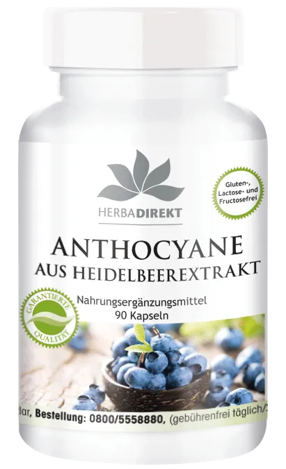 Anthocyane aus Heidelbeerextrakt Anthocyane aus Heidelbeerextrakt