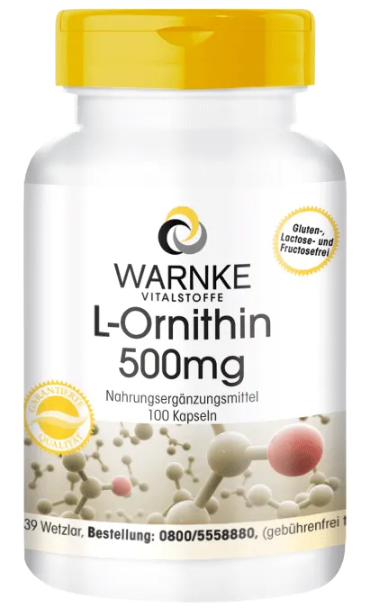 L-Ornithin 500mg