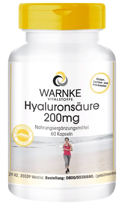 Hyaluronsäure 200mg 60 Tabletten Hyaluronsäure 200mg 60 Tabletten