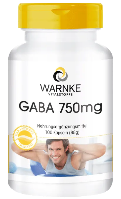 GABA 750mg 100 Kapseln GABA 750mg 100 Kapseln