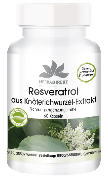 Resveratrolo 500mg da Estratto di persicaria