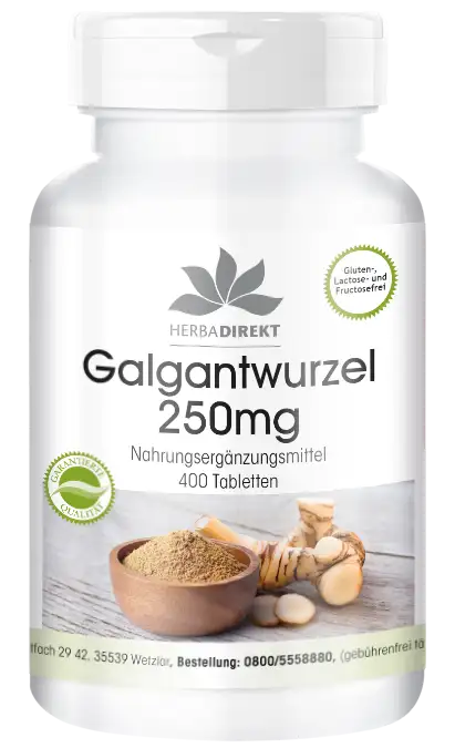 Galgantwurzel 250mg Galgantwurzel 250mg