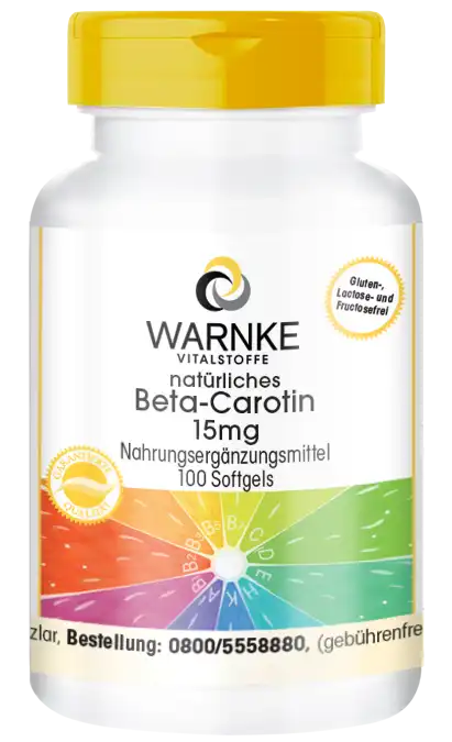 Beta Carotin 15mg natürlich Beta Carotin 15mg natürlich