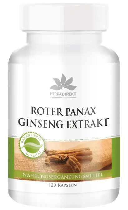 Estratto di Ginseng Panax Rosso 400mg