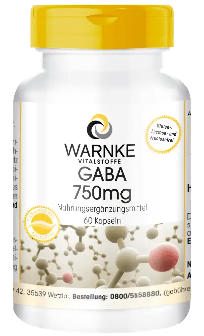 GABA 750mg 60 Kapseln GABA 750mg 60 Kapseln