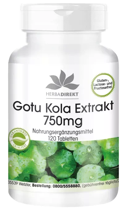 Gotu Kola extract 750mg