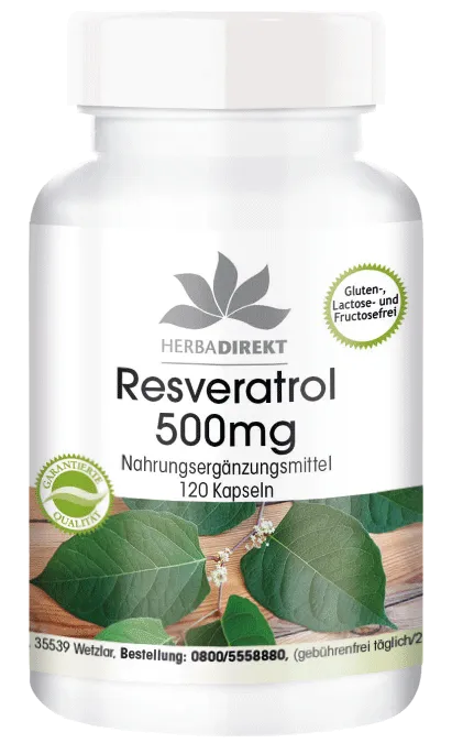 Resveratrolo 500mg da Estratto di persicaria