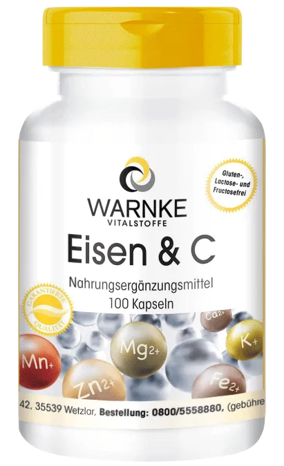 Iron & Vitamin C Capsules