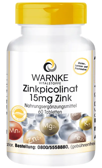 Picolinato di zinco con 15mg di zinco Picolinato di zinco con 15mg di zinco