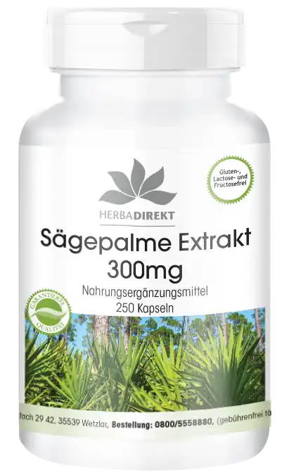 Saw Palmetto extract 300mg